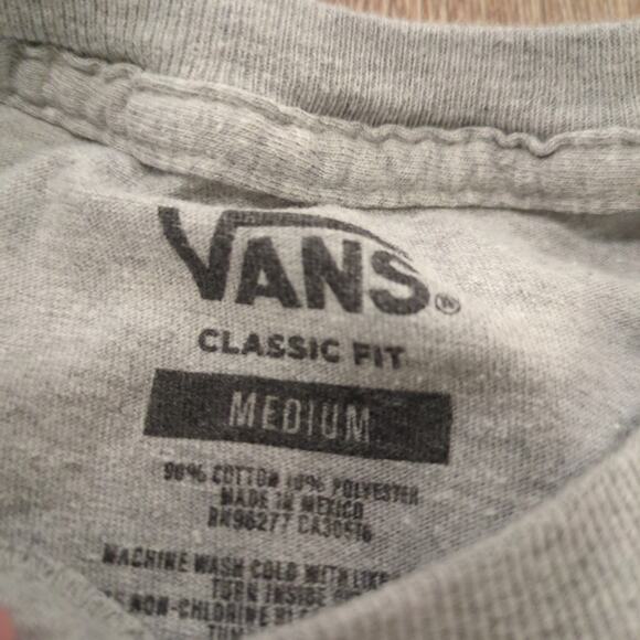 Vans Elephant Men's Small Shirt Skater Animal Nature Cartoon Graphic Surf - Picture 3 of 6